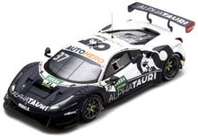 Indlæs billede til gallerivisning Ferrari 488 GT3 EVO RED BULL ALPHATAURI AF CORSE #37 NICK CASSIDY DTM 2022 mørk blå/hvid 1:18