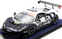 Indlæs billede til gallerivisning Ferrari 488 GT3 EVO RED BULL ALPHATAURI AF CORSE #37 SEBASTIEN LOEB DTM PORTIMAO 2022 mørk blå/hvid 1:18