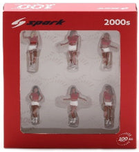 Indlæs billede til gallerivisning GRID GIRLS - 2000s rød/hvid 1:43