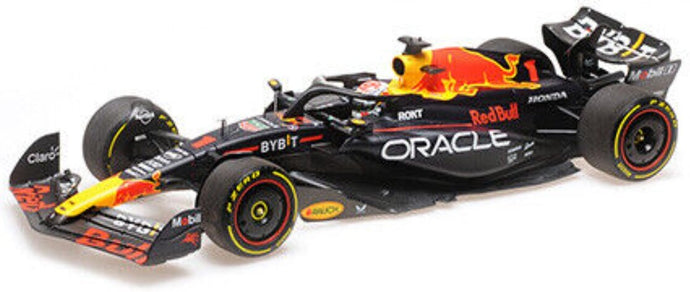 RED BULL F1 RB19 TEAM ORACLE RED BULL RACING N 1 WORLD CHAMPION WINNER MONACO GP 2023 MAX VERSTAPPEN MATT BLUE 1:18
