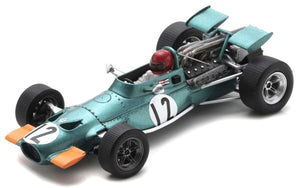 BRM F1 139 N 12 ITALY GP 1969 JACKIE OLIVER GREEN YELLOW 1:43