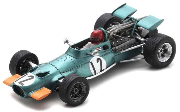 BRM F1 139 N 12 ITALY GP 1969 JACKIE OLIVER GREEN YELLOW 1:43