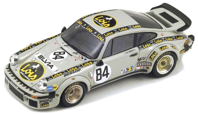Porsche 934 #84 VERNEY/METGE/BARDINON 19th 24H LE MANS 1979 grå/sort/gul 1:18