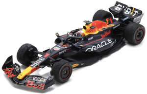 RED BULL F1 RB19 TEAM ORACLE RED BULL RACING N 1 WORLD CHAMPION WINNER MONACO GP 2023 MAX VERSTAPPEN MATT BLUE 1:18