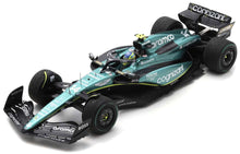 Indlæs billede til gallerivisning ASTON MARTIN ARAMCO COGNIZANT FORMULA ONE TEAM AMR23 #14 FERNANDO ALONSO 2nd MONACO GP 2023 grøn/sort/gul 1:18