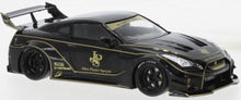 Indlæs billede til gallerivisning Nissan 35GT-RR LB-SILHOUETTE WORKS GT 2019 (RHD) sort/guld 1:43