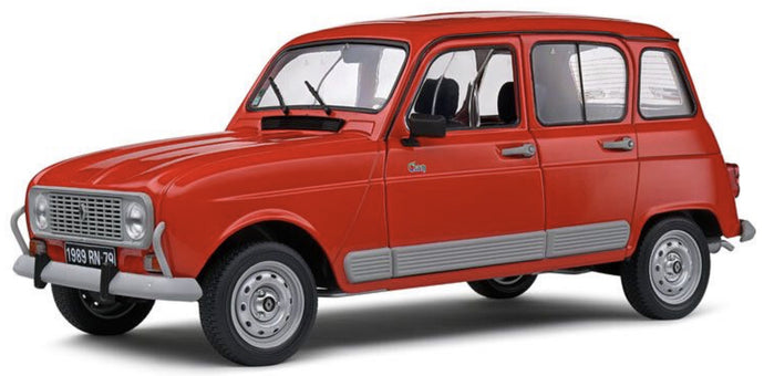 RENAULT R4 GTL 1989 RED 1:12