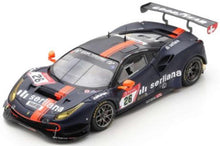 Indlæs billede til gallerivisning FERRARI 488 GT3 EVO 3.9L TURBO V8 TEAM OCTANE 126 AG N 26 24h NURBURGRING 2021 BJORN GROSSMANN - SIMON TRUMMER - JONATHAN HIRSCHI - LUCA LUDWIG MATT BLUE ORANGE 1:43