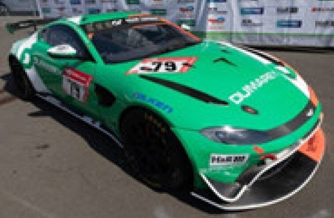 Aston Martin VANTAGE AMR GT4 #79 DUMAREY/MIES/PATZELT/SASSE 24H NURBURGRING 2023 grøn/hvid 1:43
