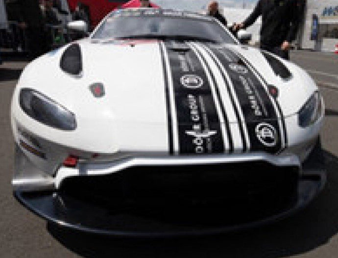 Aston Martin VANTAGE AMR GT4 #67 NOUET/FUCKE/SCHADLER/WEISHAR 24H NURBURGRING 2023 hvid/sort 1:43
