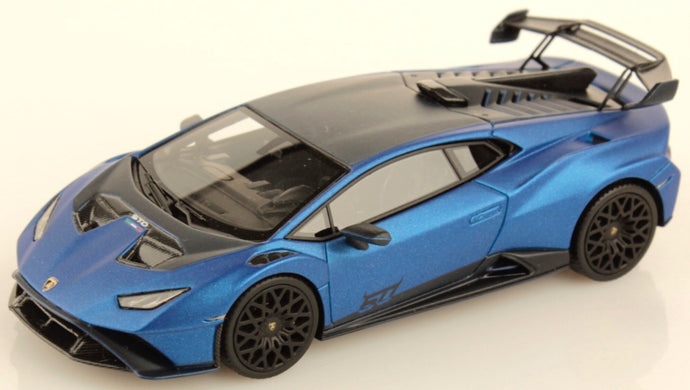 LAMBORGHINI HURACAN STO LP640-2 2021 BLU AEGEUS - MATT BLUE 1:43