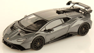 Lamborghini HURACAN STO - 60th ANNIVERSARY grå/kulstof 1:43