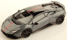 Indlæs billede til gallerivisning Lamborghini HURACAN TECNICA - 60th ANNIVERSARY grå/sort/rød 1:43