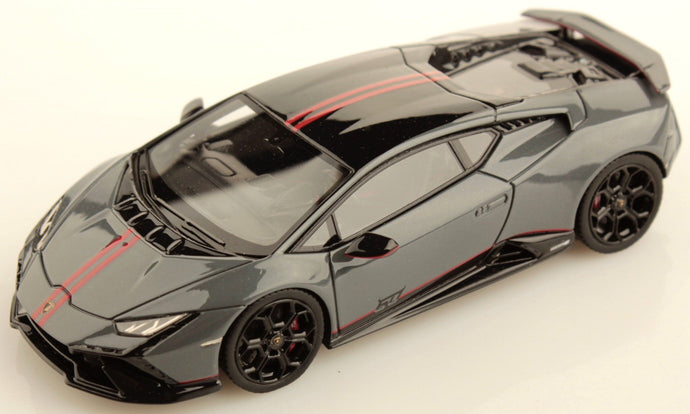 Lamborghini HURACAN TECNICA - 60th ANNIVERSARY grå/sort/rød 1:43