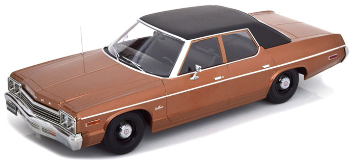 Dodge MONACO (vinyl roof) 1974 bronze/sort 1:18