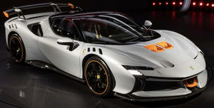 FERRARI SF90 XX STRADALE 2024 BIANCO ARTICO - WHITE MET ORANGE BLACK 1:43