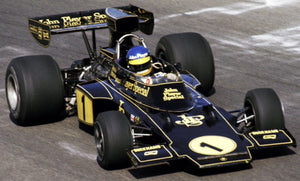 LOTUS F1 72E TEAM LOTUS JPS N 1 WINNER MONZA ITALY GP 1974 RONNIE PETERSON BLACK GOLD 1:18