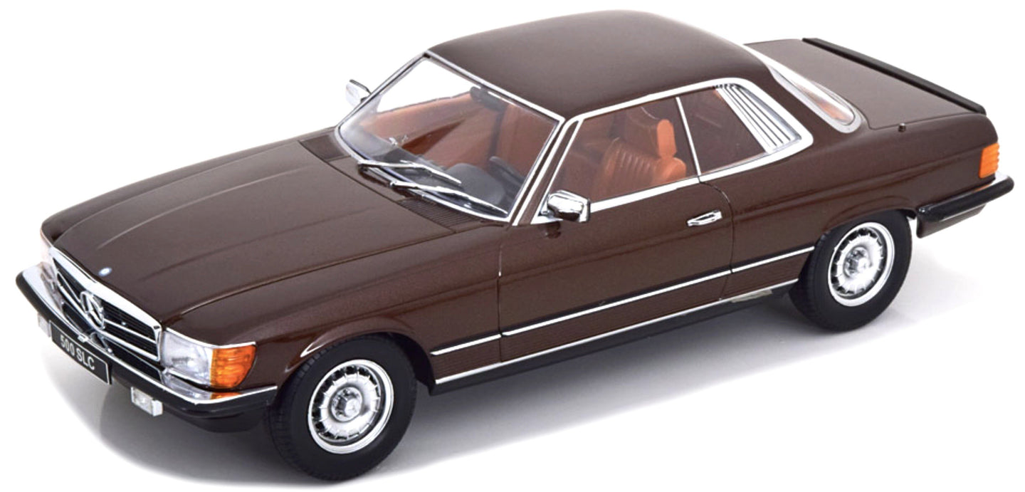 Mercedes Benz 500 SLC C107 1981 brun metallic 1:18