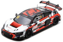 Indlæs billede til gallerivisning AUDI R8 LMS GT3 TEAM AUDI SPORT ASIA ABSOLUTE N 10 2nd GT CUP MACAU 2022 E.MORTARA WHITE RED 1:43
