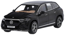 Indlæs billede til gallerivisning Mercedes Benz EQS SUV (X296) ELECTRIC ART LINE 2020 sort 1:43 fra MERCEDES BENZ DEALERMODEL