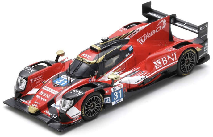 Oreca 07 - GIBSON #31 GELAEL/HABSBURG-LOTHRINGEN/FRIJNS 24H LE MANS 2023 rød/hvid/sort 1:43