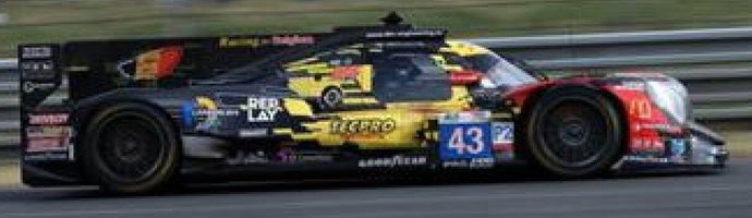 ORECA 07 GIBSON GK428 4.2L V8 TEAM DKR ENGINEERING N 43 24h LE MANS 2023 M.MARTIN - T.VAN ROMPUY - U.DE WILD YELLOW RED WHITE BLACK 1:43