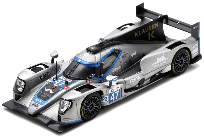 ORECA 07 GIBSON GK428 4.2L V8 TEAM COOL RACING N 47 24h LE MANS 2023 R.DE GERUS - V.LOMKO - S.PAGENAUD GREY WHITE BLACK 1:43