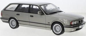 BMW 5-SERIES 530i TOURING (E34) SW STATION WAGON 1989 GREY MET 1:18
