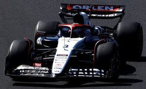 ALPHA TAURI F1 AT04 TEAM ALPHA TAURI N 3 HUNGARIAN GP 2023 DANIEL RICCIARDO BLUE WHITE 1:18