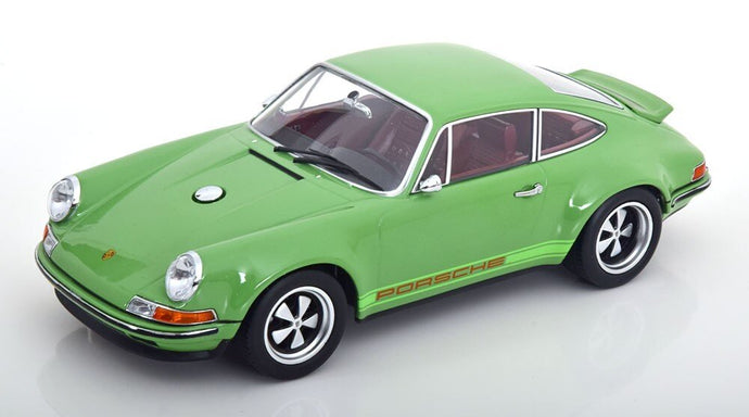 PORSCHE 911 BY SINGER COUPE 2014 GREEN 1:18