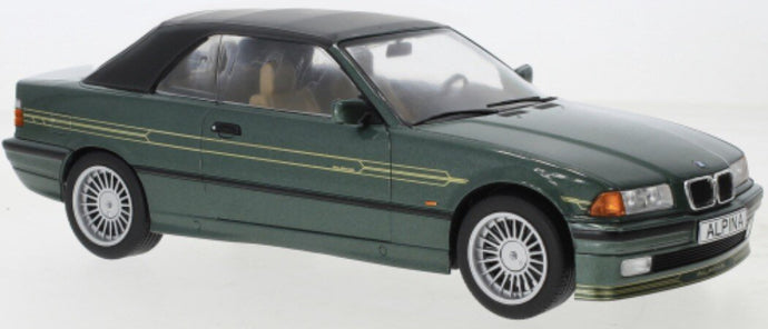 BMW ALPINA B3 3.2 CABRIOLET (BASIS: E36) 1996 grøn metallic 1:18