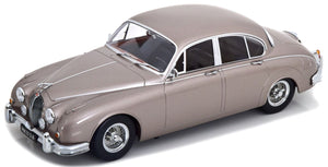JAGUAR MKII 3.8 LHD 1959 PEARL SILVER 1:18