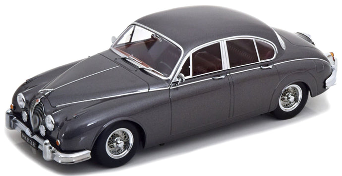 Jaguar MK II 3.8 1959 (LHD) mørk grå metallic 1:18