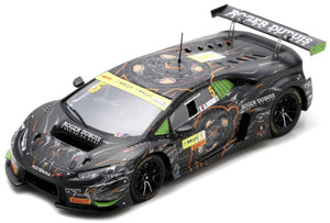 LAMBORGHINI HURACAN GT3 TEAM FFF RACING N 5 FIA GT WORLD CUP MACAU 2017 M.BORTOLOTTI BLACK 1:43