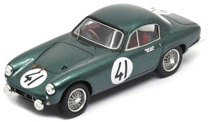 Lotus ELITE #41 MARSH/WAGSTAFF 14th 24H LE MANS 1960 mørk grøn metallic 1:43