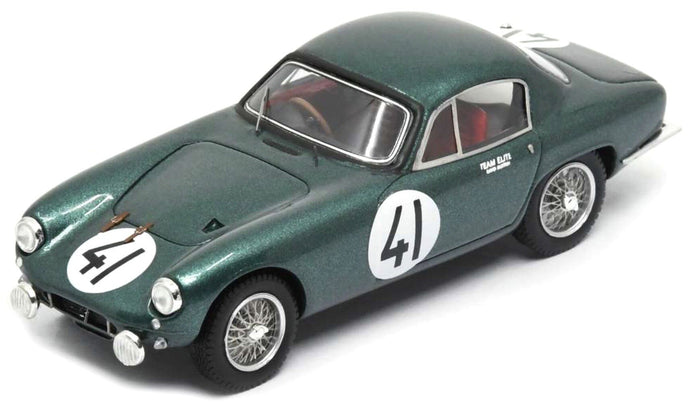 Lotus ELITE #41 MARSH/WAGSTAFF 14th 24H LE MANS 1960 mørk grøn metallic 1:43