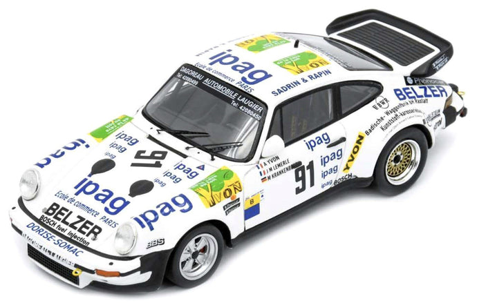 Porsche 930 #91 YVON/LEMERLE/KRANKENBERG 24H LE MANS 1983 hvid 1:43