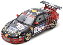 Indlæs billede til gallerivisning Porsche 996 GT3 R #73 FUKUYAMA/YOGO/LAMBERT 24H LE MANS 2000 sort/rød 1:43