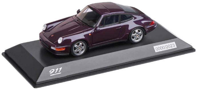 Porsche 911 CARRERA 4 (964) - Limited Edition mørk lilla 1:43