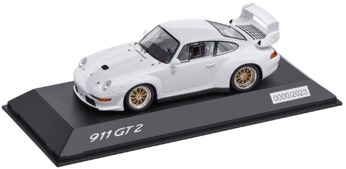 Porsche 911 GT2 (993) - Limited Edition hvid 1:43
