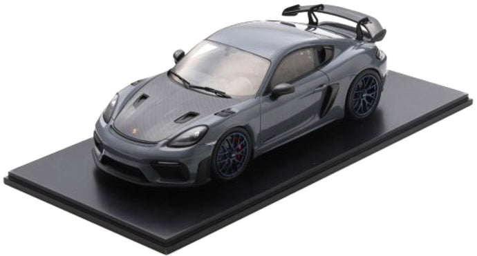 Porsche 718 CAYMAN GT4 RS (982) - Limited Edition grå/sort 1:18