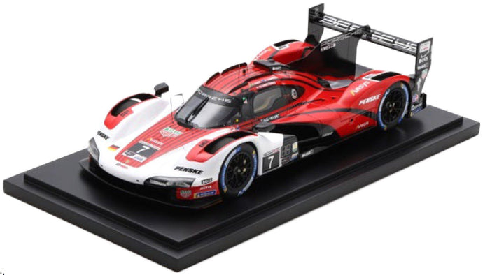 Porsche 963 #7 24H DAYTONA 2023 - Limited Edition rød/hvid/sort 1:18
