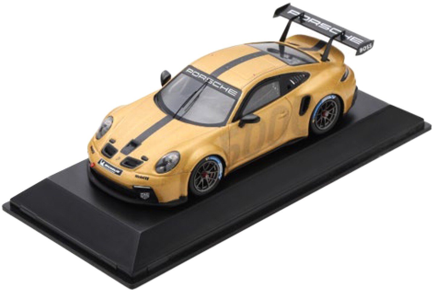 Porsche 911 GT3 CUP (992) 5000 - Limited Edition guld/sort 1:43