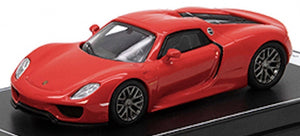 Porsche 918 SPYDER Red 1:64