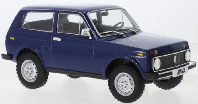 Lada NIVA 1976 mørk blå 1:18