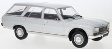 Indlæs billede til gallerivisning PEUGEOT 504 GR BREAK SW STATION WAGON 1970 SILVER 1:18