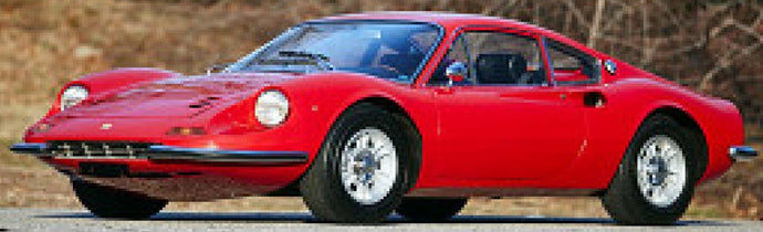 FERRARI DINO 246 GT 1968 RED 1:18