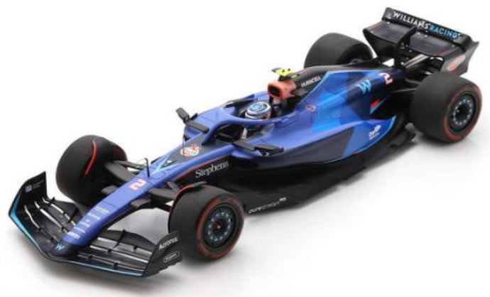 WILLIAMS RACING FW45 #2 LOGAN SARGEANT BAHRAIN GP 2023 blå/sort 1:18