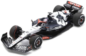 ALPHA TAURI F1 AT04 TEAM ALPHA TAURI N 40 SINGAPORE GP 2023 LIAM LAWSON BLUE WHITE 1:18