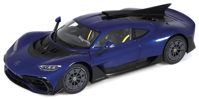 MERCEDES BENZ ONE AMG (C298) 2023 BRILLANT BLUE BLACK 1:18